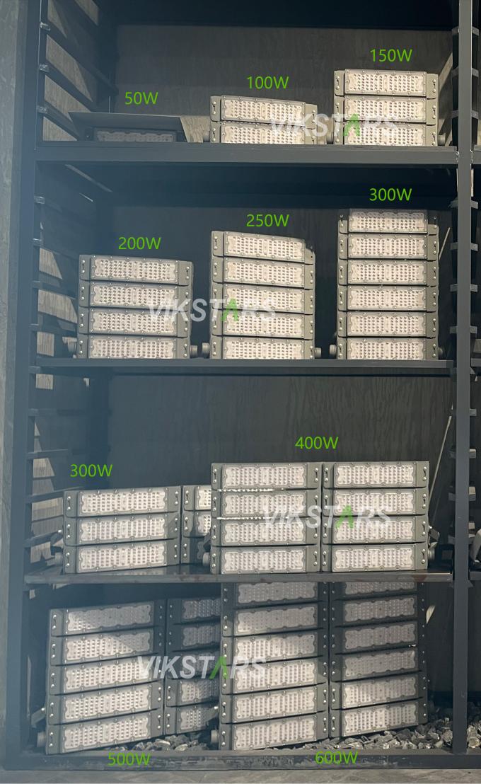50W 100W 150W 200W 250W 300W Modulo di alto palo luci d'inondazione all'aperto campo da calcio illuminazione 6