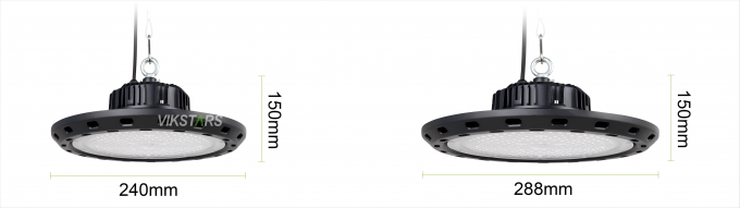 Lumi a LED UFO con conducente Meanwell 6