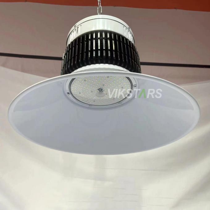 100W 150W 200W 250W Aluminum Fin LED High Bay Lights per illuminazione commerciale con riflettore 3