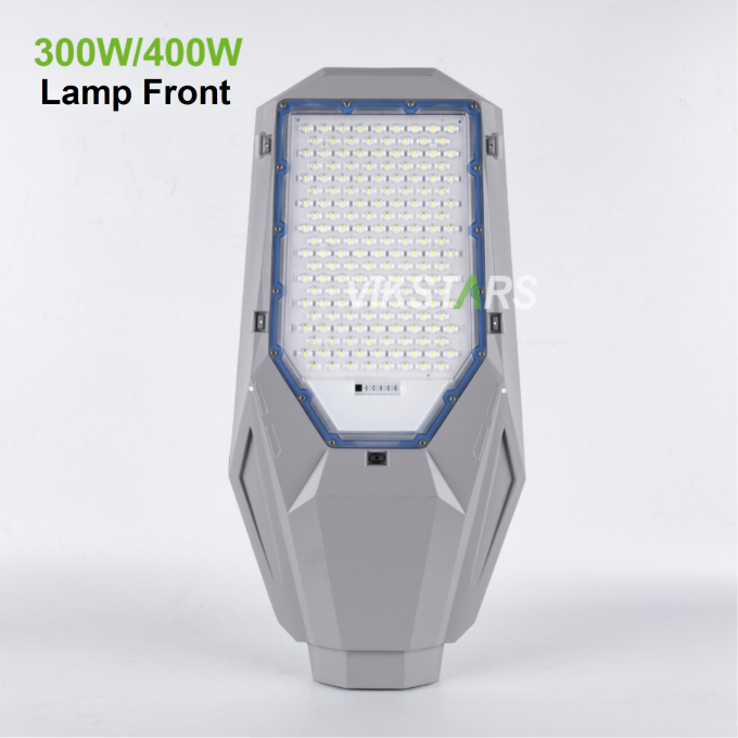 Due in uno luci solari 100w 200w 300w 400w Aluminum Classic Design Hot Sales Lampade a energia solare 5