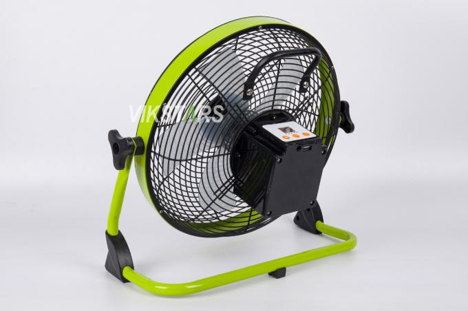 Ventilatore esterno portatile ricaricabile emergenza domestica 12 pollici 14 pollici ventilatore a pavimento solare ventilatore a energia solare silenzioso 16
