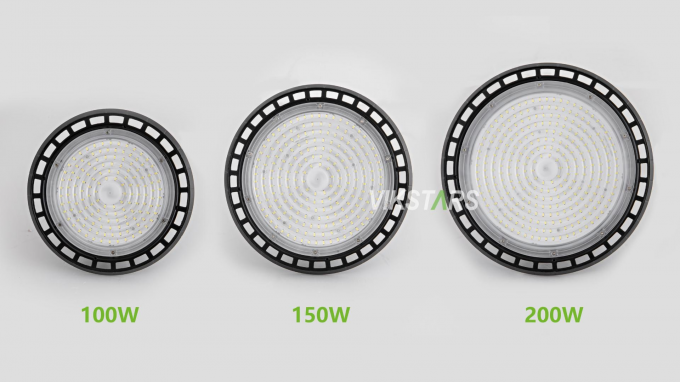 Prezzo più basso UFO High Bay Lights 100W 150W 200W per magazzino laboratorio fabbrica 2