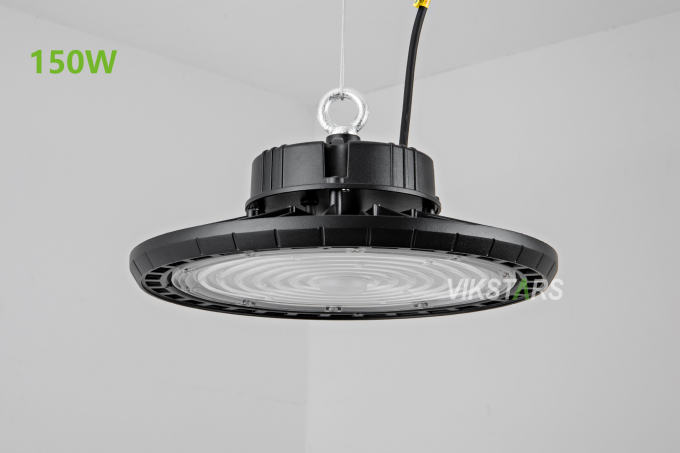Prezzo più basso UFO High Bay Lights 100W 150W 200W per magazzino laboratorio fabbrica 6