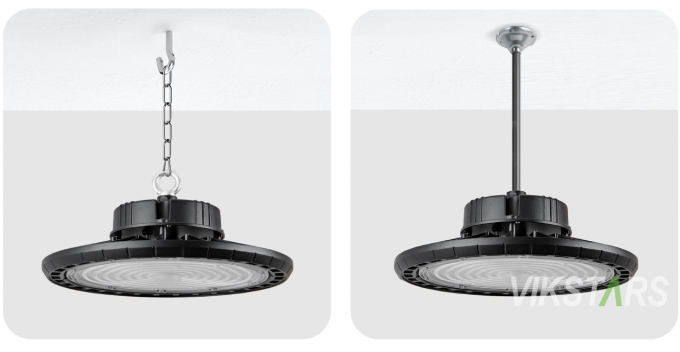 Prezzo pi&ugrave; basso UFO High Bay Lights 100W 150W 200W per magazzino laboratorio fabbrica 12