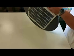 Luce solare del giardino del UFO con Palo 300W IP65 all'aperto per il paesaggio della strada del giardino del parco