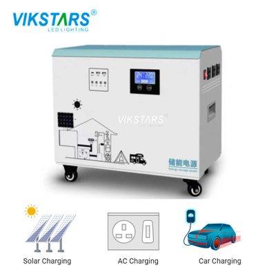 comprare Sistema solare portatile di capacità elevata 3000w per il carico all'aperto domestico fabbricazione online