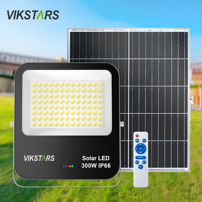 comprare 60w 100w 200w 300w Luci a inondazione solare per giardino esterno fabbricazione online