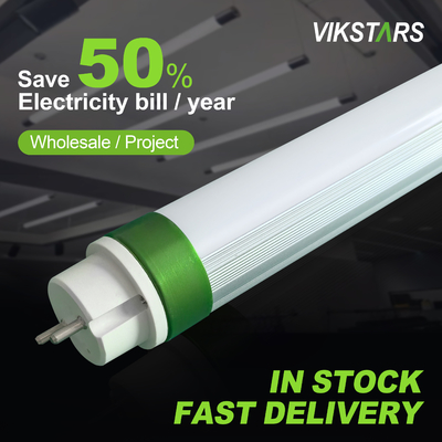 comprare 130lm/w tubo T8 ad alta luminosità 3 anni di garanzia buona qualità 10W 14W 20W tubo LED per illuminazione interna commerciale fabbricazione online