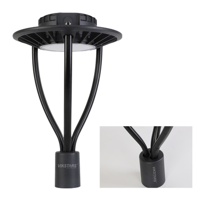 il giardino del giro 120w accende il colore del nero 100lm/W per l'iarda del giardino pubblico