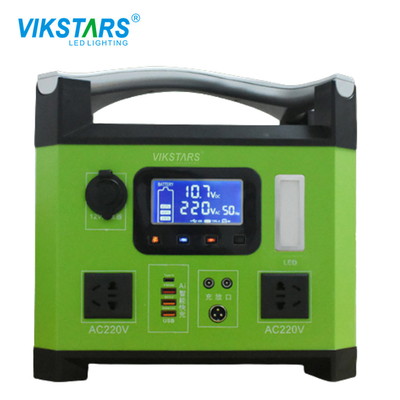 Centrale elettrica portatile verde nera 1000w per immagazzinamento dell'energia di campeggio di carico all'aperto