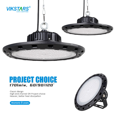 50w UFO High Bay Light per magazzino 150lm/W 3000 4000 5000k Ip65 impermeabile