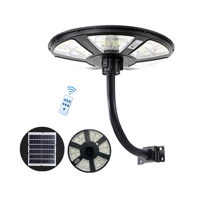300w Acque resistenti luci di giardino solare sensore di movimento a LED rotondo UFO per il percorso del cortile