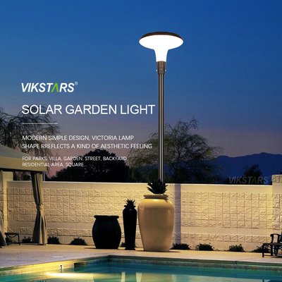 Grandi luci di paesaggio a energia solare UFO integrate per il percorso del giardino