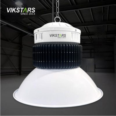 100W 150W 200W 250W Aluminum Fin LED High Bay Lights per illuminazione commerciale con riflettore