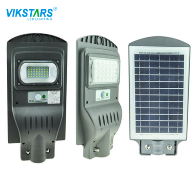 80pcs 40w tutto una nelle iluminazioni pubbliche solari 2000lm a 12000lm IP65 impermeabile